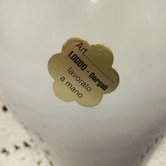 Whimsical Bird Ceramica Loddo Dorgali Pitcher Made In Italy Italian Pottery - Picture 9 of 12